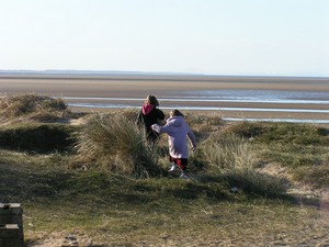 Kids go exploring