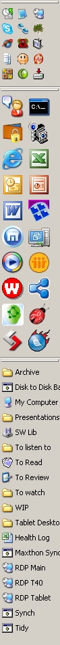 Toolbars